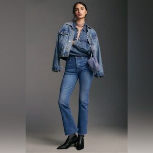 MOTHER Tomcat High-Rise Straight Leg Jeans